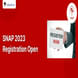 SNAP 2023 Registration Open; Apply till November 23